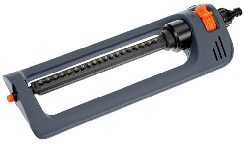 QWORK® Viereckrasensprenger 19 Auslassdüsen, Strahlintensität Viereckregner mit Reinigungsnadel, für Garten, Felder