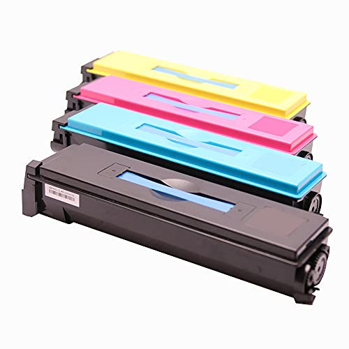 ABC Kompatibles Set 4X Toner für Kyocera TK-560 für Kyocera Ecosys P6030cdn FS-C5300DN FS-C5350DN P 6030cdn FS C5300DN FS C5350DN FSC5300DN FSC5350DN TK560 TK-560K TK-560C TK-560M TK-560Y