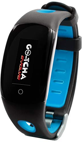 Go-Tcha Evolve LED-Touch Wristband Watch For Pokemon Go with Auto Catch and Auto Spin - Blue/Black (Electronic Games)