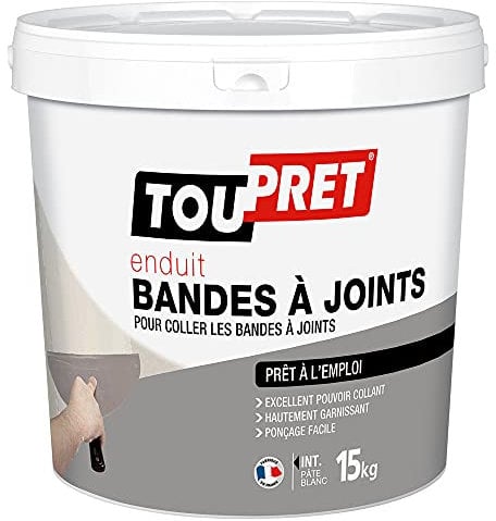 TOUPRET - Toupret enduit bande à joint pâte 15kg