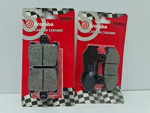 PASTIGLIE BREMBO ANTERIORI + POSTERIORI BURGMAN 250 1998 1999 2000 2001 2002 2003 2004 2005 2006 BURGMAN 400 1998 1999 2000 2001 2002 2003 2004 2005 2006