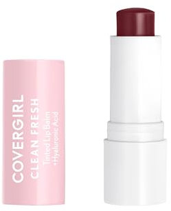 COVERGIRL Clean Fresh Tinted Lip Balm, Bliss You Berry