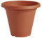 Clever Pots Kunststoff-Pflanztopf, 19/20cm Außen- oder Innentopf mit Entwässerungslöchern, leichtes & wetterfestes Pflanzgefäß für Blumen & Pflanzen, ideal für Garten, Terrasse & Veranda, Terrakotta