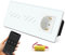 BSEED Interruptor de Luz Táctil WiFi Inteligente,Panel de Cristal,Compatible con Alexa, Smart Life y Tuya (No Necesita Cable Neutro),2 * 3 Gang con 1 WIFI Enchufe,228mm Blanco