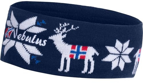 Nebulus Unisex Stirnband BORDY, stylisches Stirnband, warm und kuschelig, navy - onesize