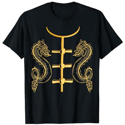 Costume chinois dragon chinois pour femmes hommes enfants T-Shirt