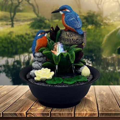 Lesser & Pavey Indoor Fountain, Kingfisher Water Feature