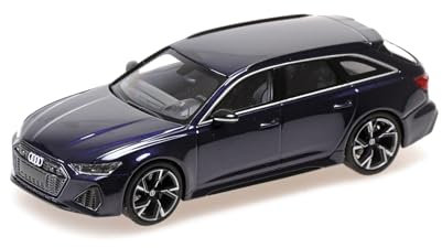 Minichamps 410018016 - AUD. RS 6 Avant Violet Metallic 2019 - maßstab 1/43 - Modellauto