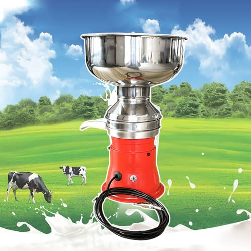Separatore Centrifugo Per Panna Di Latte Fresco, Separatore Di Latte Di Capra Con Uscita Da 50 L/H, Separatore Di Panna Di Mucca Da 200 W, Schiumarola