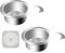 2 Piece Of Swan-Shaped Stainless Steel Filter Basket, 1 Piece Of Gray Drain Piece, Kitchen Sink Drain Basket, Leftover Food Filter Sink, Multi-Functional Drain Basket