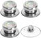 3 Pièces Boutons de Couvercle de Casserole avec Thermomètre Poignée de Couvercle en Verre Boutons de Couvercle de Pot Poignée Couvercle Casserole Bouton de Couvercle de Casserole pour Poêle Marmite