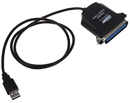 Qusedwey USB to Parallel 36 Pin Centronics Printer Adapter Cable