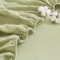 Gezu Doppelte Muslin Spannbettlaken 90x200cm Grün Antibakteriell Weich Spannbetttücher Boxspringbett Frottee Topper 100% Baumwolle Muslin Bettlaken Spannbetttuch 90x200 für bis 30cm Matraze