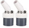 Waste Pipe Connector for Dishwasher Washing Machine, Inlet Diameter 18-24 mm, Outlet Diameter 40 mm, Dishwasher Washing Machine Drain Adapter