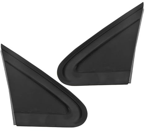 LTXCNI Auto Rückspiegel Abdeckung 6R0853274A Für VW Für Polo 9N MK4 Schrägheck 2005 2006 2007 2008 2009 2010 Seitenspiegel Abdeckung Verkleidung Kappe Dreieck Tür Außenspiegel(Pair)