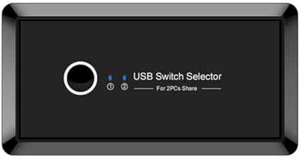 YIZITU USB3.0 Switcher Selector USB Switcher 4 Computer Share 2 Device For Printer Scanner Keyboards USB Sharing Switcher Hard Drive