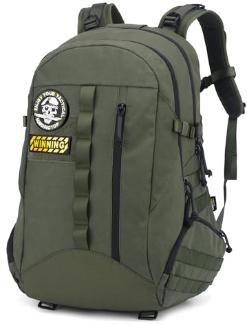 Mardingtop 30L/40L Taktischer Rucksack Robuster Militärischer Rucksack mit MOLLE System, Trekkingrucksack für Outdoor Camping Bundeswehr