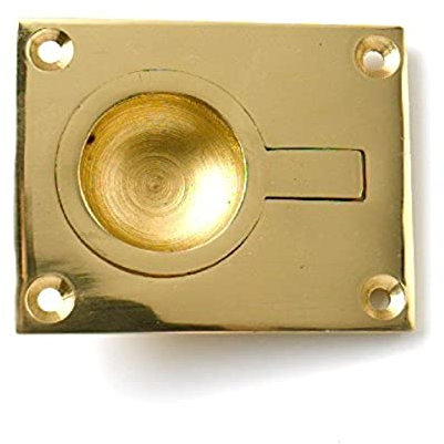 Bulk Hardware bh05886 massivem Messing Flush Ring Pull – Kleine