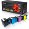 123Color 4X Alternative Tonerkartuschen kompatibel für Konica Minolta Magicolor 4750 DN Magicolor 4750 EN XXL Toner Patronen Drucker Patronen