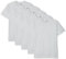 Fruit of the Loom Men's Super Premium Short Sleeve T-Shirt Pack of 5, Heather Grey, Medium