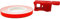 Wheel Stripes Strisce Fluorescenti per Cerchi Moto con Applicatore, Rosso, 5 mm x 6 mt