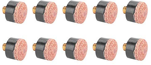 Queue Spitze,Billard Queue Spitzen,Billard Queue Spitzen Für Snooker,10 Stücke Billard Snooker Pool Queue Tipps,Billard Queue Tip Pole Tip Ersatzteile Tackle Zubehör - 10Mm / 11Mm / 12Mm / 13Mm(10Mm