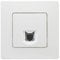 Legrand 396442 Presa per telefono RJ11 della gamma Niloé monoblocco con meccanismo completo, colore bianco