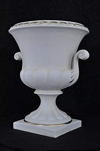 JV Moebel XXL Design Blumen Topf Dekoration Vase Vasen Handarbeit Deko Kelch Pokal 49cm