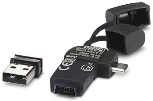 Phoenix Contact IFS-BT-PROG Adapter Bluetooth Adapter with Micro USB and S-Port Interface for Wireless Communication with Mini Analogue Device Series