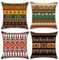 Gspirit 4er Set Kissenbezug Dekorative Dekokissen Kissenhülle Baumwolle Leinen Werfen Sie Kissenbezüge 45x45 cm (D)