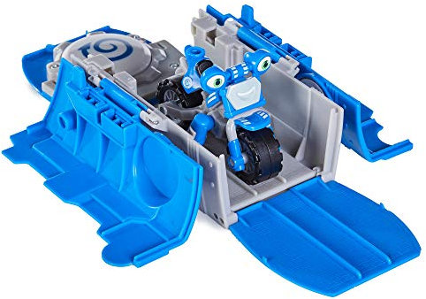 Ricky Zoom- Jeu Tomy Pop & Go Exclusive Loop Hoopla et Deux Accessoires, des Figurines Enfants, des Jouets pour Motos pour garçons et Filles de 3 Ans +, T20032, Multicoloured, Medium