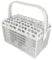 sparefixd Cutlery Basket Complete (Grey) to Fit AEG Dishwasher
