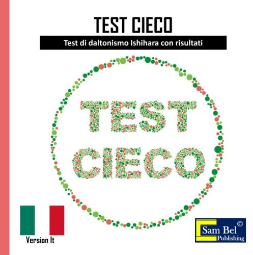 TEST CIECO: Test di daltonismo Ishihara con risultati