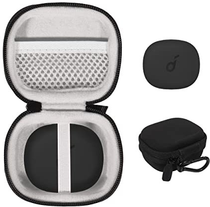 CaseSack Case for Soundcore by Anker Life P3 Noise Cancelling Earbuds (Black)
