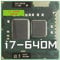 I7-640M SLBTN Laptop-CPU verwendet 2-Kern-4-Thread-Mobilprozessor 2,8 GHz 4M 35W Sockel G1 / rPGA988A