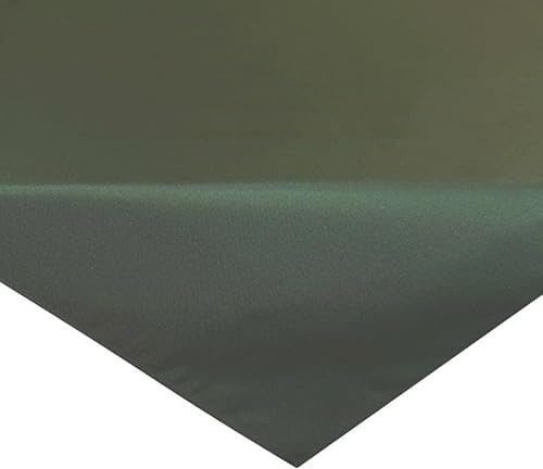 Tischdecke Mitteldecke Unterdecke Gartentischdecke 85 x 85 cm einfarbig abwaschbar fleckgeschützt strapazierfähig für den Innen- und Außenbereich (dunkelgrün)
