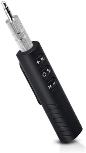 3.5mm to Bluetooth Transmitter Pen, Mini Portable Bluetooth Wireless Audio Receiver, Aux to Bluetooth Adapter for Hand-free Calls and Music Streaming Sound System