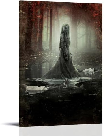 MUTYNE Horror Film The Conjuring Poster Dekorative Malerei Leinwand Wandkunst Wohnzimmer Poster Schlafzimmer Malerei 24x36inch(60x90cm)