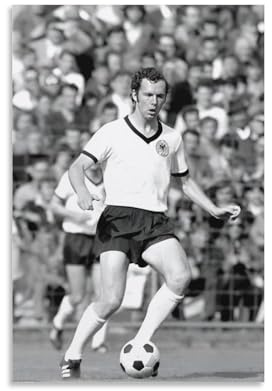 DAGUYS Kunstdruck mit legendären Fußballspielern Franz Beckenbauer, 11 Kunstwerke, Poster, Wandkunst, Gemälde, Leinwanddekoration, Heimposter, 40 x 60 cm