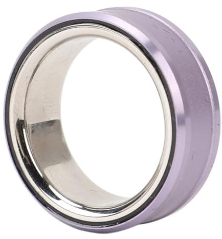 ciciglow R3 Smart Ring, Smart Ring Health Tracker Schlafüberwachung Körpertemperatur Schrittzähler, IP68 Wasserdichtes Intelligentes Tragbares Gerät, Wiederaufladbarer Sportring Lila (18)