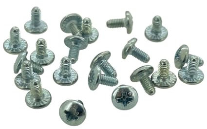 M3 x 6mm TV Stand Bracket Mounting Type C Screws for Bush Hitachi JVC Sharp Toshiba TV Monitor (Pack of 20)