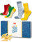 soxo Burger Pizza Socken Geschenke Für Frauen Damen Socks Herren Lustige Geschenk Für Männer 40-45 Fish And Chips 2 Paar