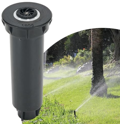 Arroseur escamotable pratique pour un arrosage efficace de la pelouse, 14 points d'irrigation