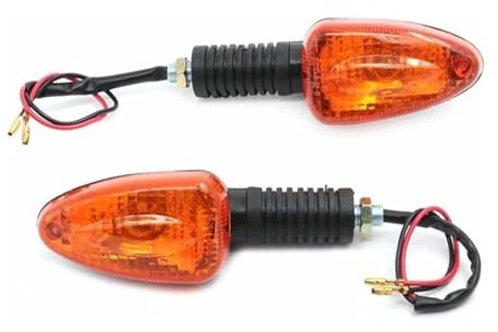 NIKISO Motorrad Blinker Für B&MW R1100GS R1100R R1150GS R1150 Für Adventure ADV R 1100 1150 GS R Motorrad Hinten Und Vorne Blinker Licht Anzeige Flasher(Amber 2pcs)
