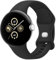 Mugust Armband für Google Pixel Watch/Pixel Watch 2 - Weiches Silikon Ersatzband für Damen und Herren (L, Schwarz)
