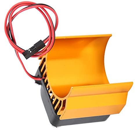 1/10 RC Car 3650 Brushless Motor Cooling Fan 540 Brushed Motor Fan with Heatsink