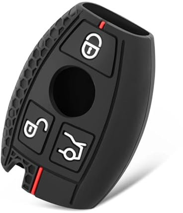 Auto Schlüsselhülle für Mercedes Benz W205 W213 W204 W176 W212 W177 GLC CLA AMG A B C E S G, Schlüsseltasche Schlüsselanhänger Schlüssel Hülle Schlüsselbox