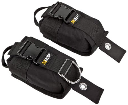 xdeep Gewichtstaschen, klein (je 2 kg), 2 Stück