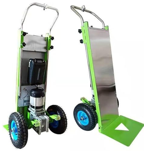 zhyunvd Handkarren-Treppensteiger,Elektrischer Treppensteigwagen,Elektrische Treppensteiger-Handkarren,Tragkraft 300 Kg,Wagen Mit 1500W Bürstenlosem Motor,Für Den Lagerlogistikvertrieb A,48V42a