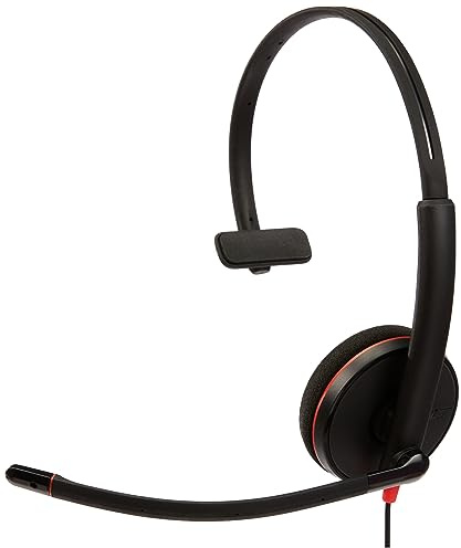 Plantronics Blackwire C3210 Mono USB-C Headset - Black (Renewed)